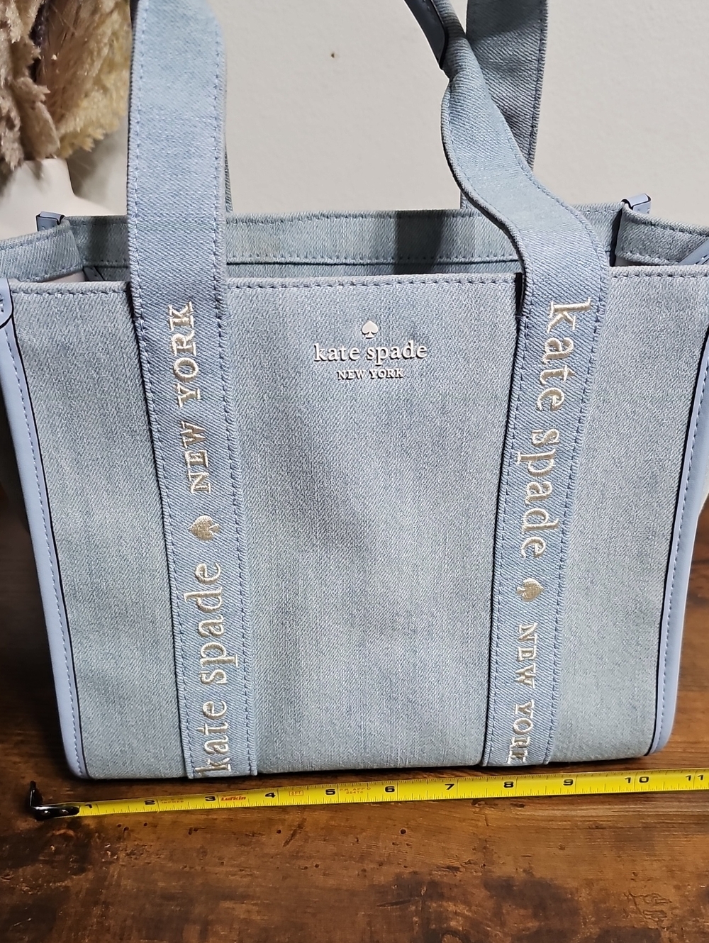 Kate Spade Small Kip Canvas Tote with Detachable Strap - Picture 7 of 9